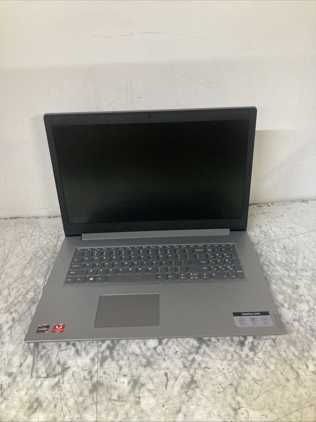 Lenovo Ideapad L340-17API AMD Ryzen 5 3500U 2.1 GHz 8 GB No HDD Boot to BIOS