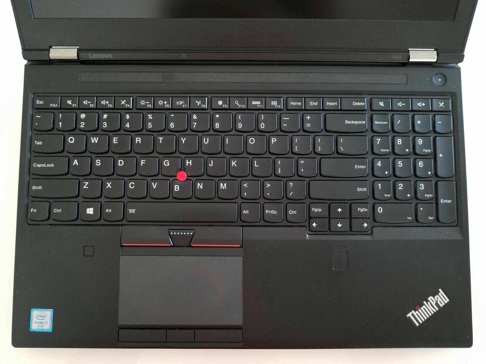 LENOVO THINKPAD P50.  Used. i7-6700HQ CPU, Win 10 Pro, 500gb HDD, 8GB, 