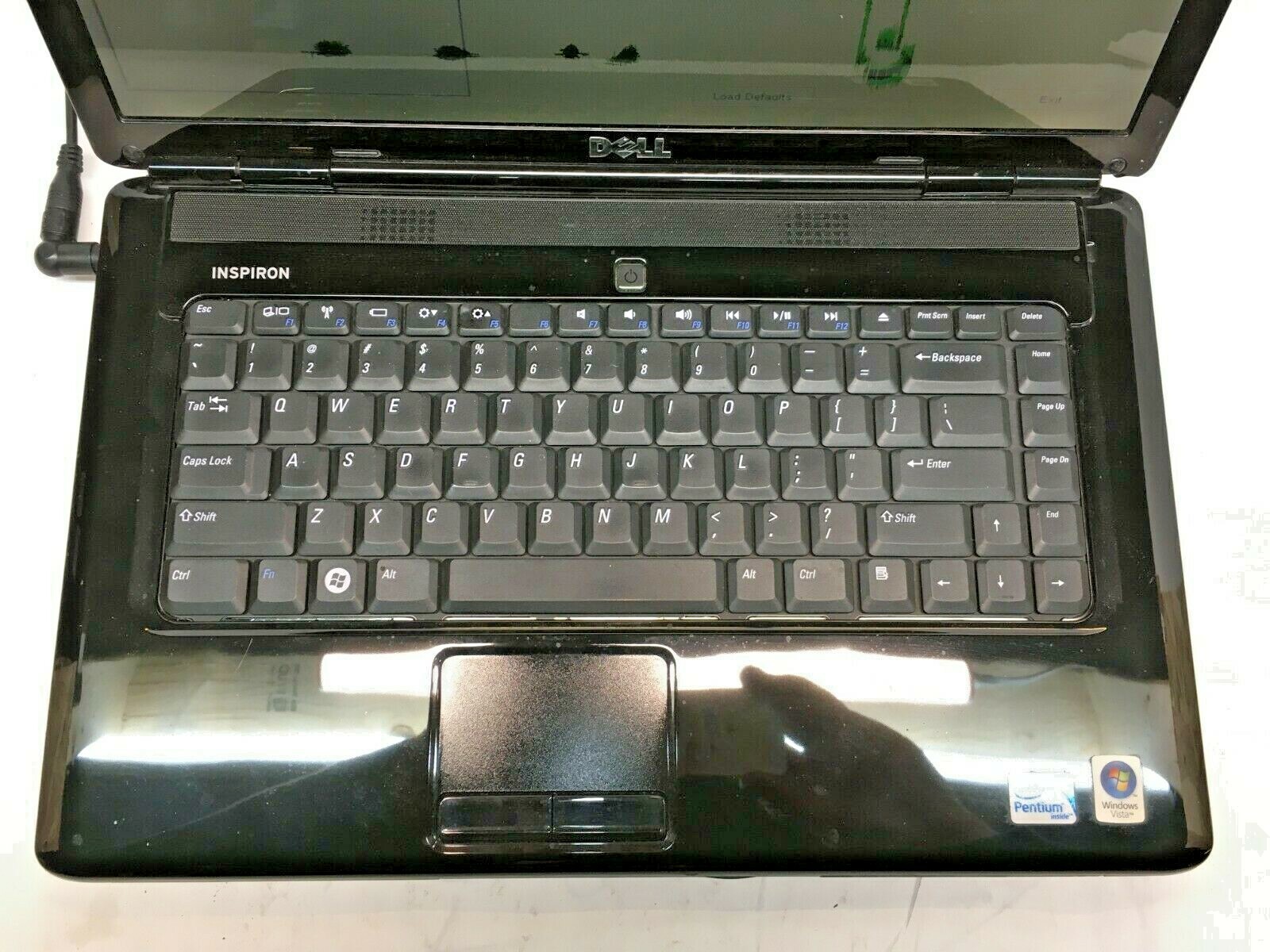 Dell Inspiron 1525 Core 2 duo Laptop For Parts Bad LCD No HDD/RAM/DVD/Battery JR