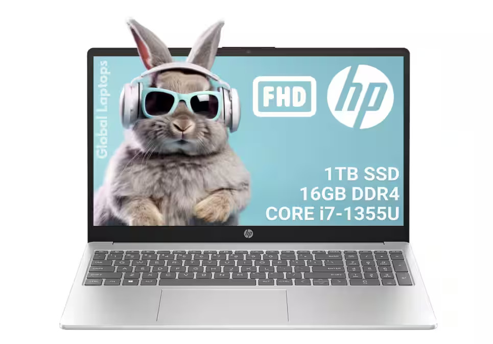 HP – 15-fd0182wm 15.6 in FHD I7-1355U 16GB 1TB PCIe WIN11 H 16GB RAM
