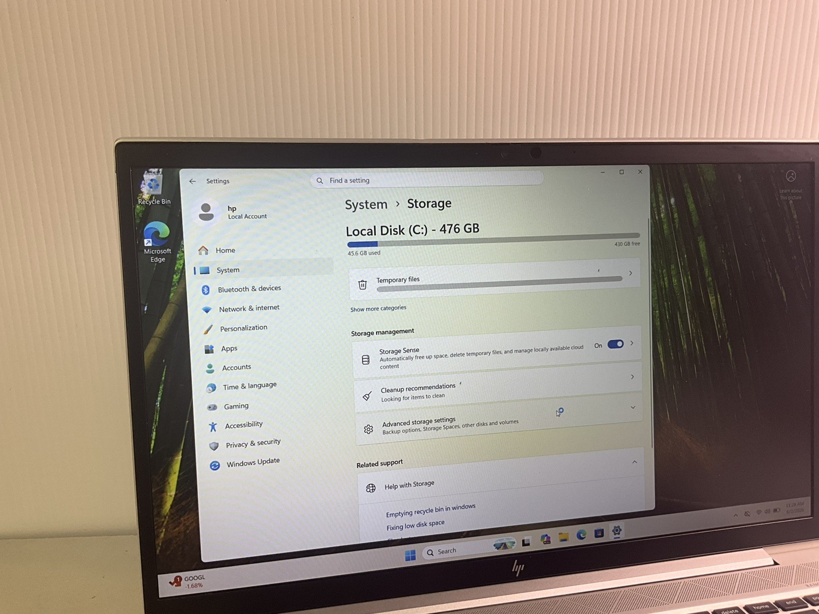 HP EliteBook 850 G7 CORE i7-10510U @1.8GHZ 16GB Ram 512GB SSD Wind 11 Pro #55
