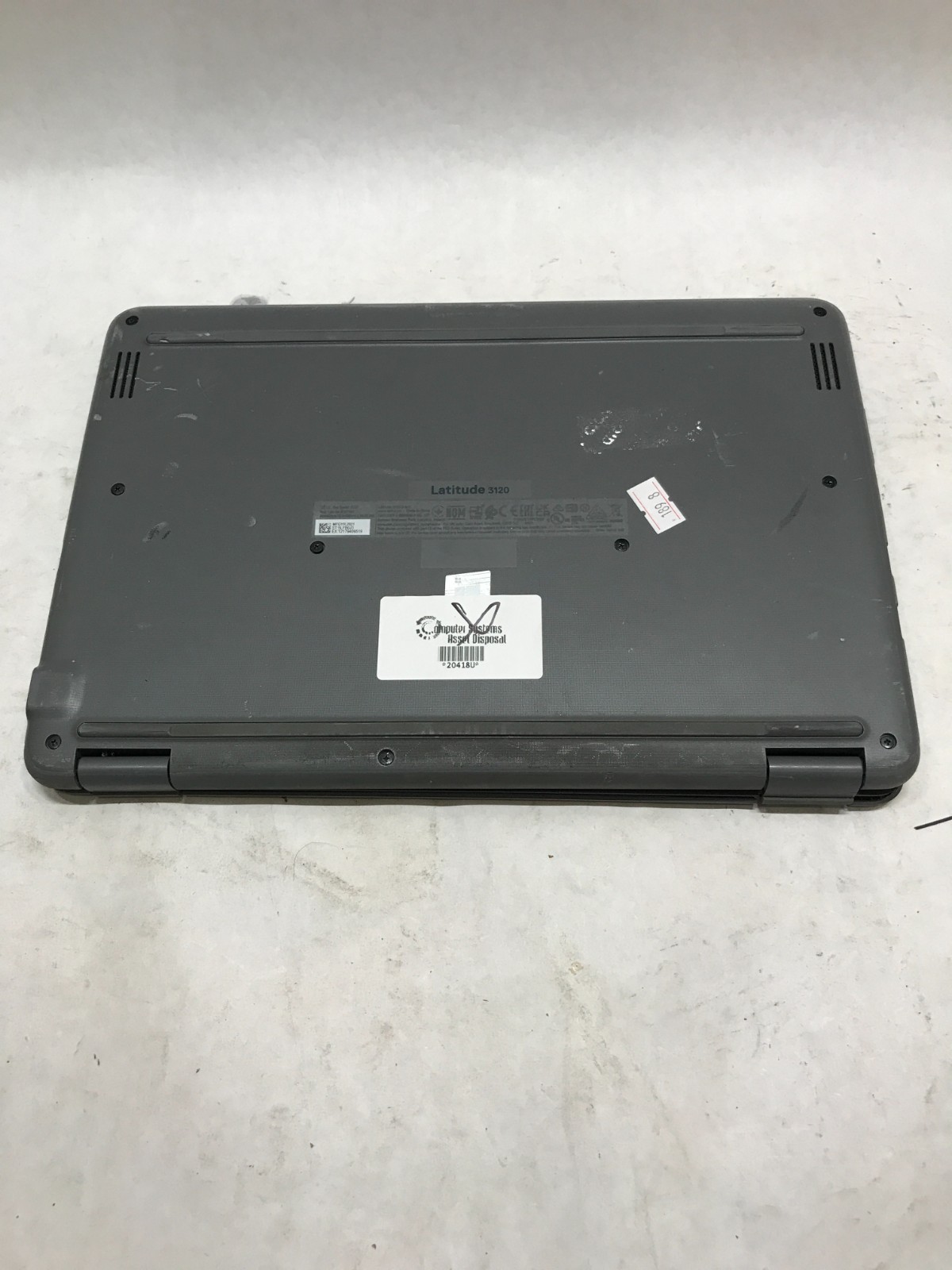 Dell Latitude 3120 11″ Intel Celeron 4GB RAM NO SSD/OS For Parts READ DESC! _ DW