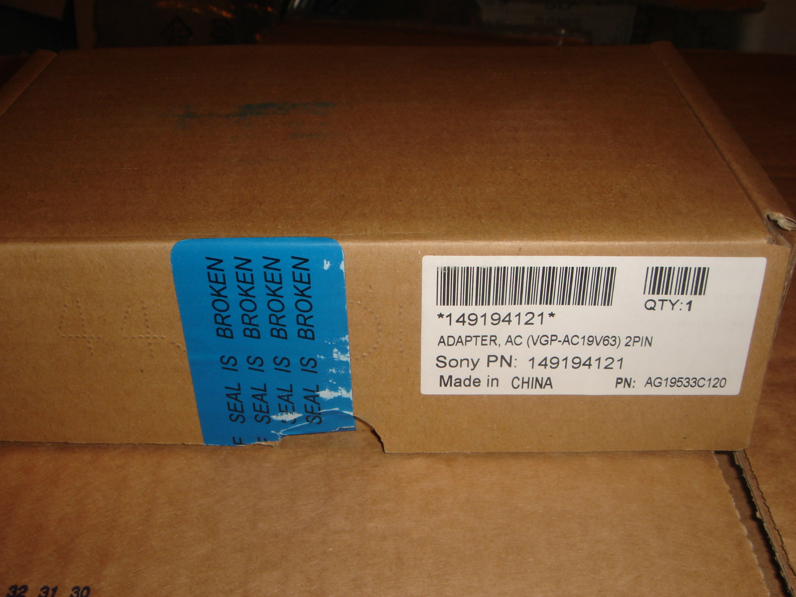 Sony Vaio Power Supply 19.5V 3.3A 65W VGP-AC19V63 Genuine New