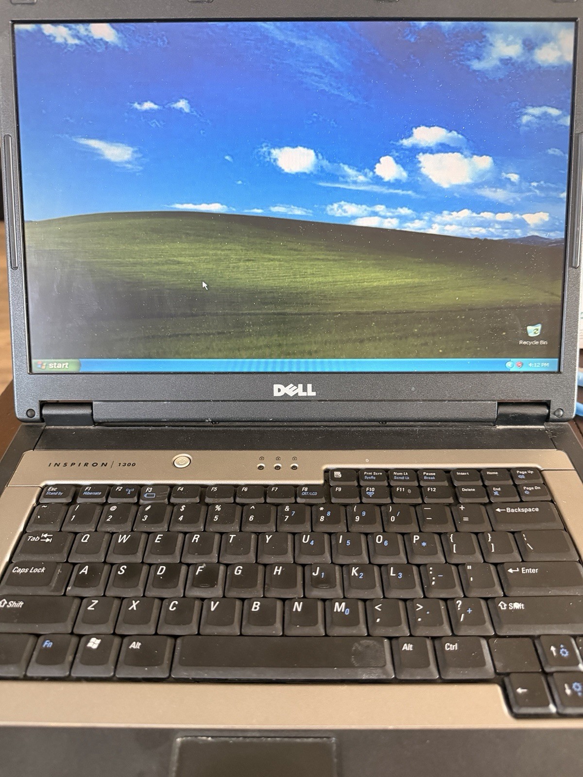 Dell Inspiron 1300 15″ Laptop Celeron M 1.50GHz 60GB HDD XP Home SP3 No Charger