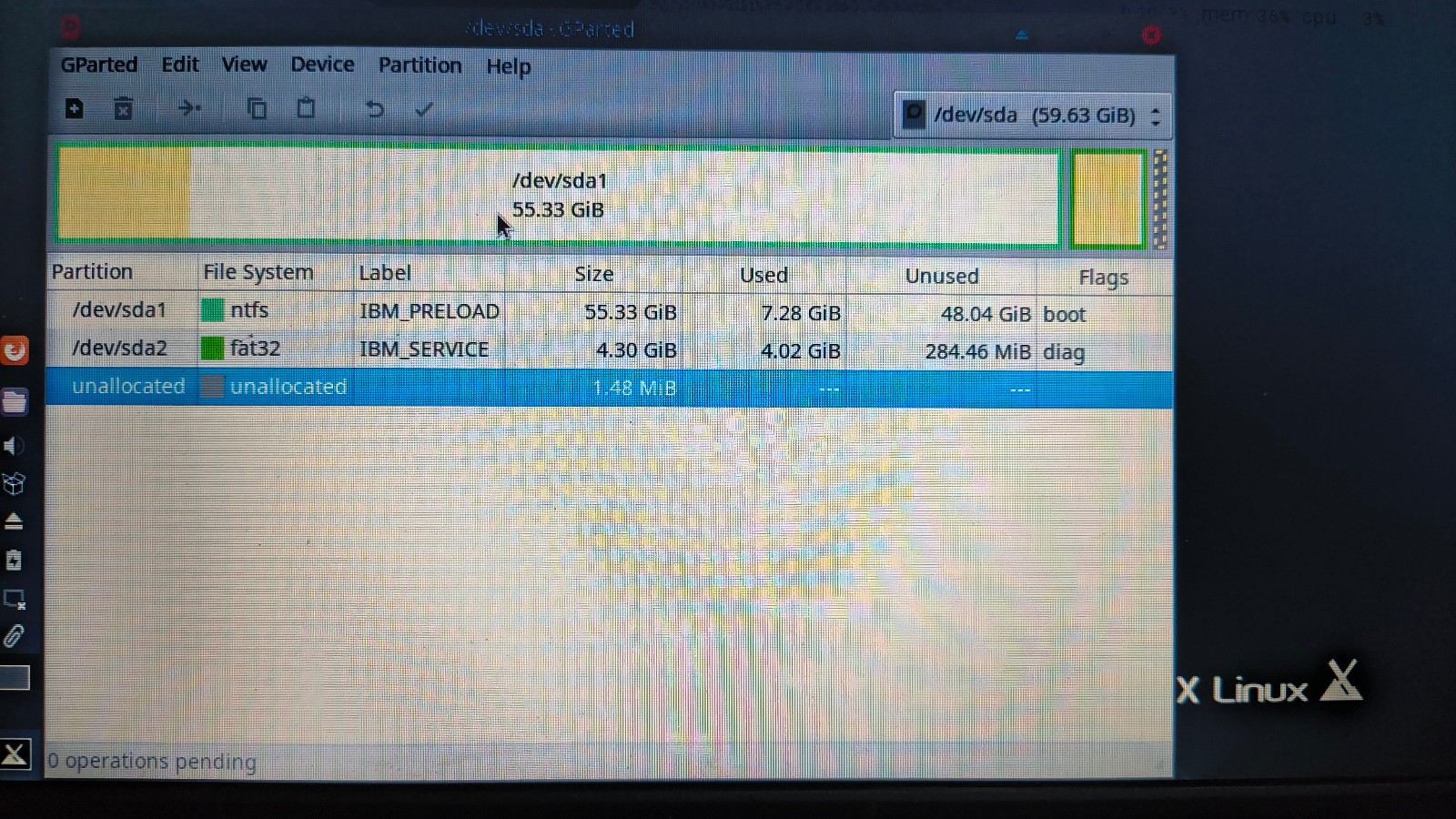 IBM ThinkPad X40 Laptop Windows XP Pro 12.1″ 1.5GHz 1GB RAM 60GB SSD