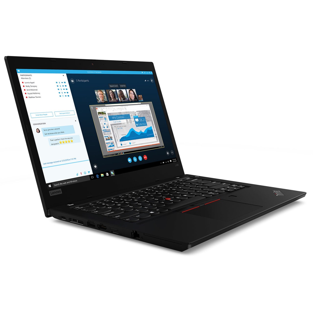 Lenovo ThinkPad L490 – 14″ FHD – Intel i3-8145U – 8GB RAM – 256GB NVMe SSD