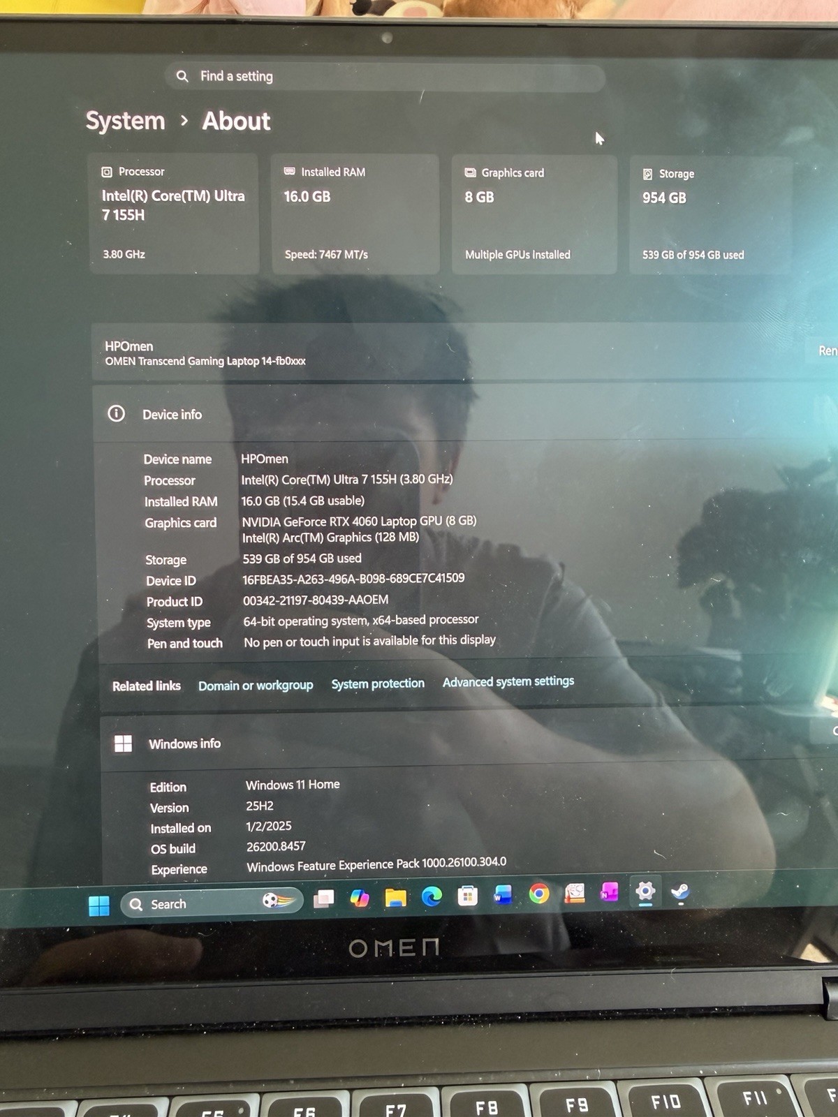 HP OMEN – Transcend 14″ 120Hz 3K OLED Gaming Laptop – Intel Core Ultra 7-155H…