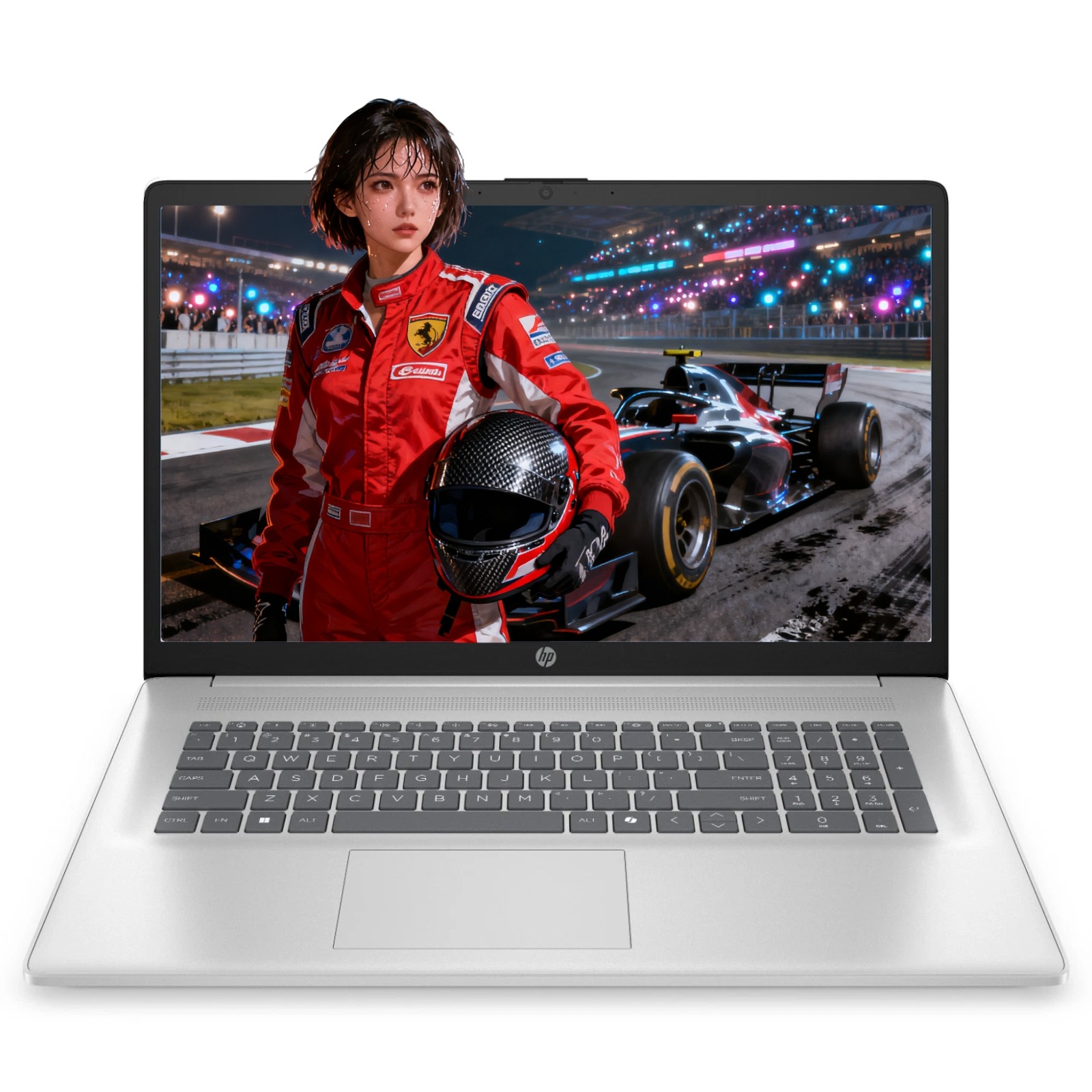 HP 17.3″FHD Laptop computer 2.7 GHz ~ 4.3 GHz AMD Ryzen 5-7430U 16GB RAM 1TB SSD