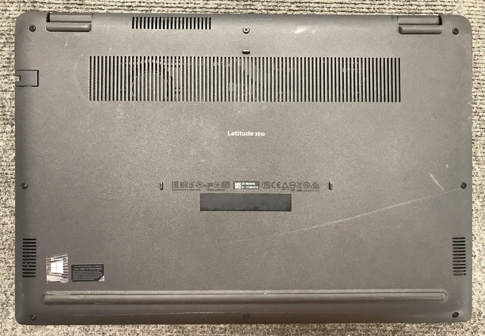 Dell Latitude 3510 15.6″ Laptop i5-10210U, No RAM/Storage, Boots to BIOS