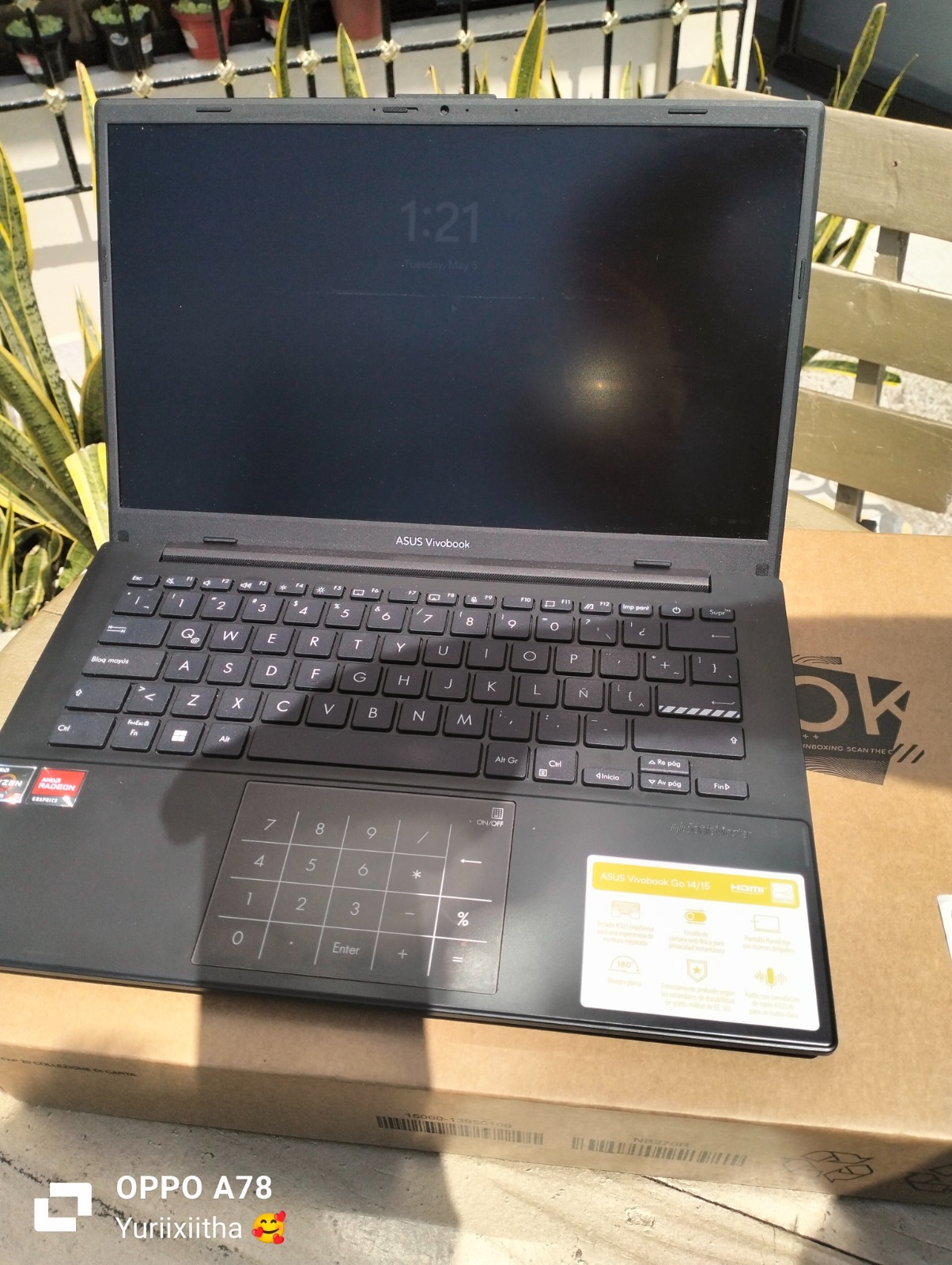 Asus Vivobook 14 E1404 Ryzen 5 7520U 16GB RAM 512GB Make an offer Haz Una Oferta