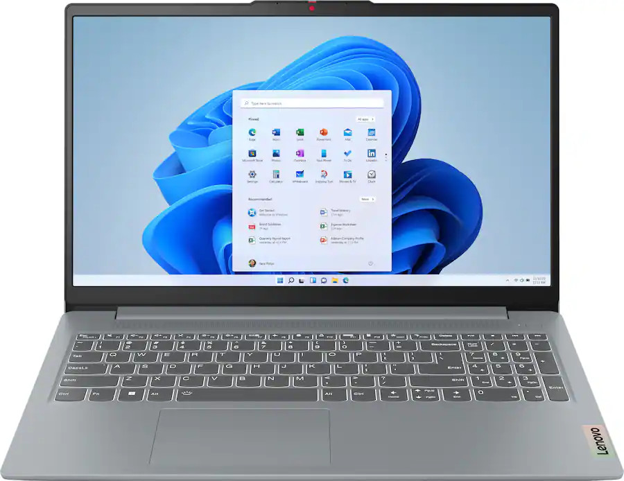 Lenovo IdeaPad Slim 3i 15.6″ Full HD Intel Processor N150 2024 8GB RAM 128GB UFS