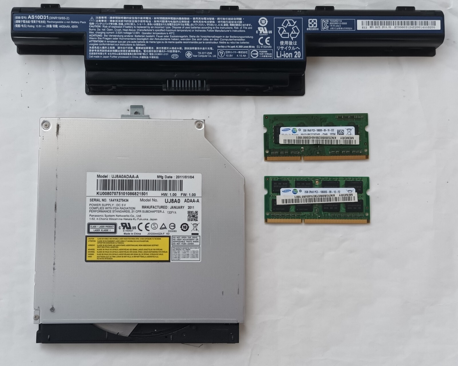 Acer Aspire 5250 Laptop Notebook 15.6″ 4GB 240GB SSD Windows 10 & Extra Casing