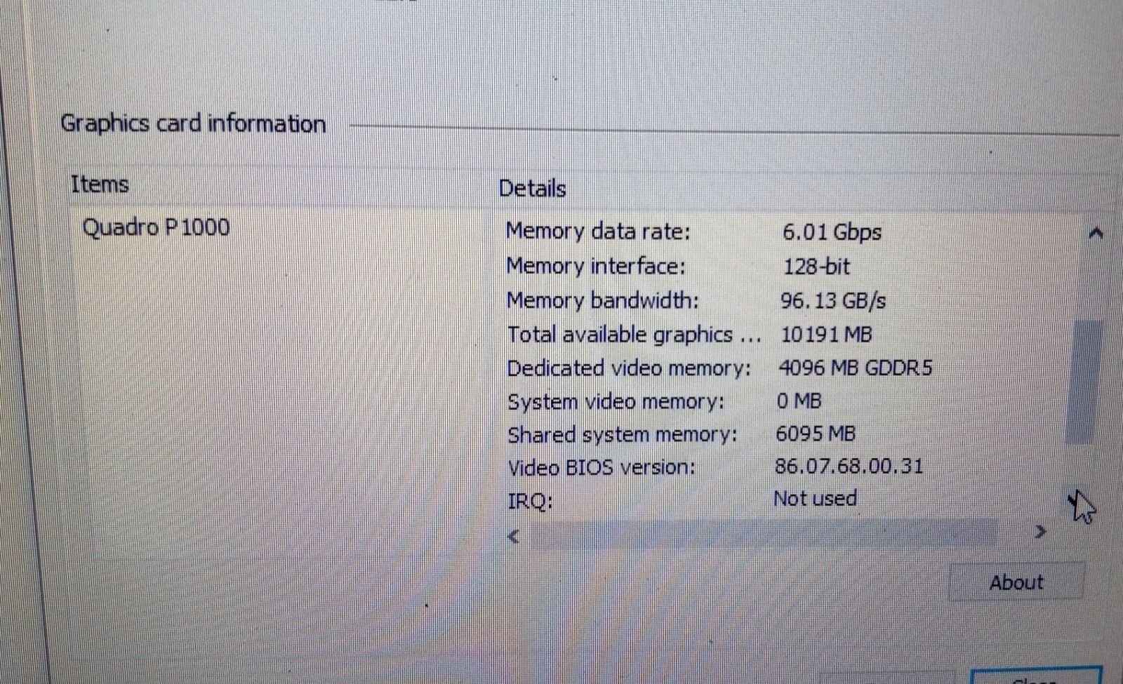 Dell Precision M4700 laptop Intel I7-3740qm 2.7-3.7Ghz 12GB 256GB NVIDIA P1000
