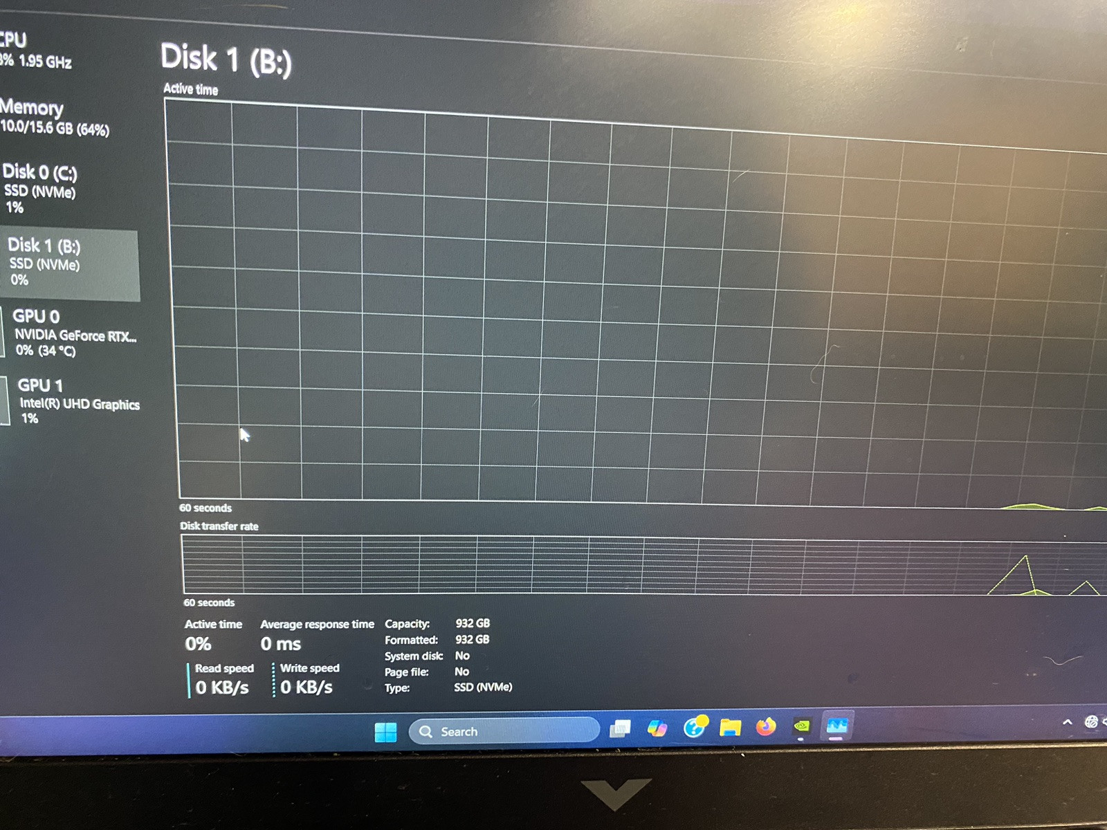HP Victus 16-D0023DX 16.1″ FHD I5-11400H 16GB 1.2tb SSD RTX 3050 W11H Laptop