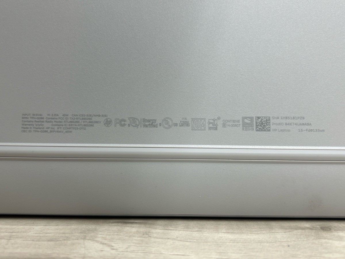 HP 15-FD0133WM 15.6″ Laptop Intel i3-N305 8GB RAM 256GB SSD (PO1024506)