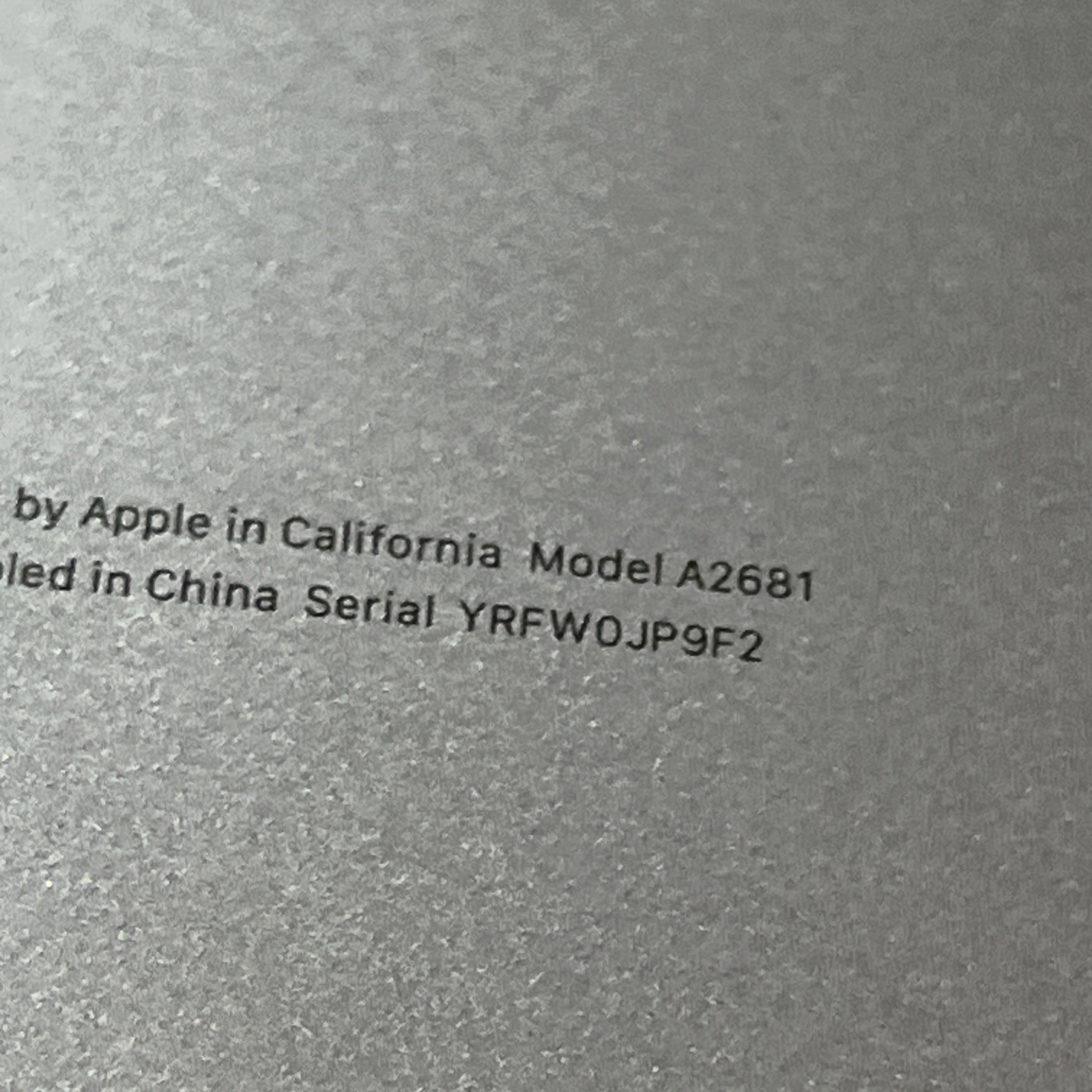 APPLE MACBOOK AIR “M2″ 8 CPU/8 GPU 13” 3.49 GHZ 8GB RAM 256SSD