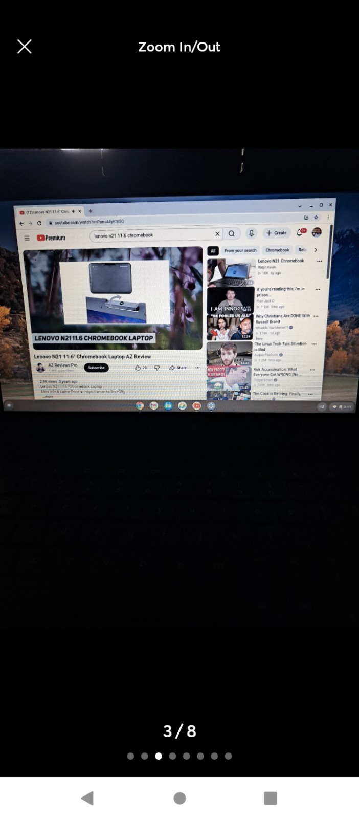 Lenovo N21 Chromebook 11.6″ Celeron 2.16GHz 4GB 16GB SSD Chrome OS Black