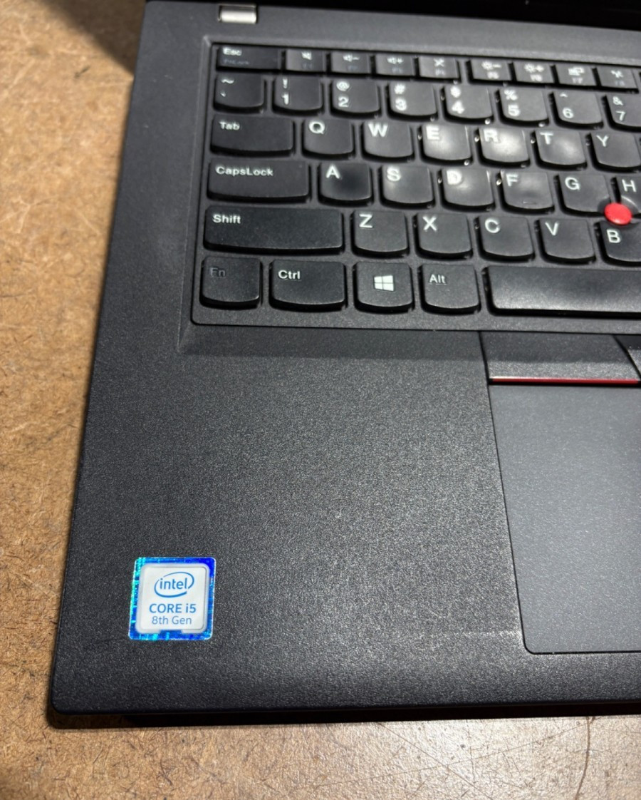 Lenovo ThinkPad T480 14″ i5-8250U 8GB RAM 256GB SSD No Charger/OS