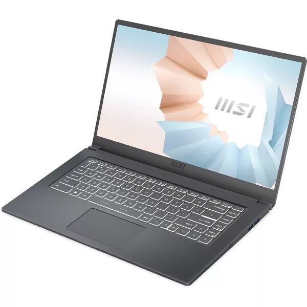 NEW MSI Modern 15.6″ Ultrabook Laptop Intel Core i5-1155G7 8GB RAM 512GB SSD