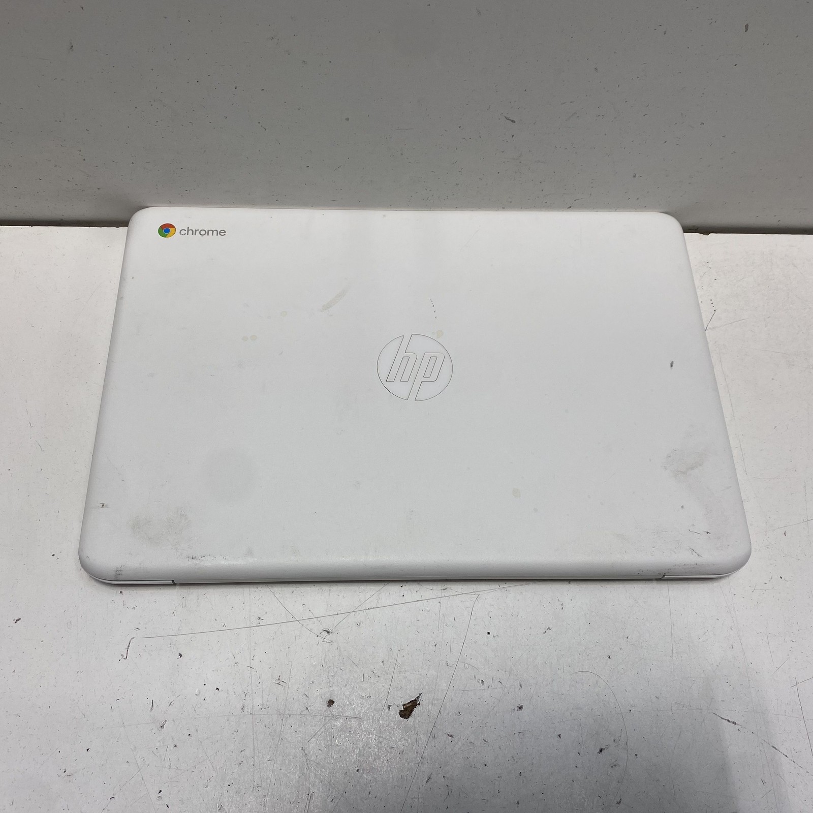 HP Chromebook 14-ca053cl 14″ Intel Laptop White Chrome OS Tested