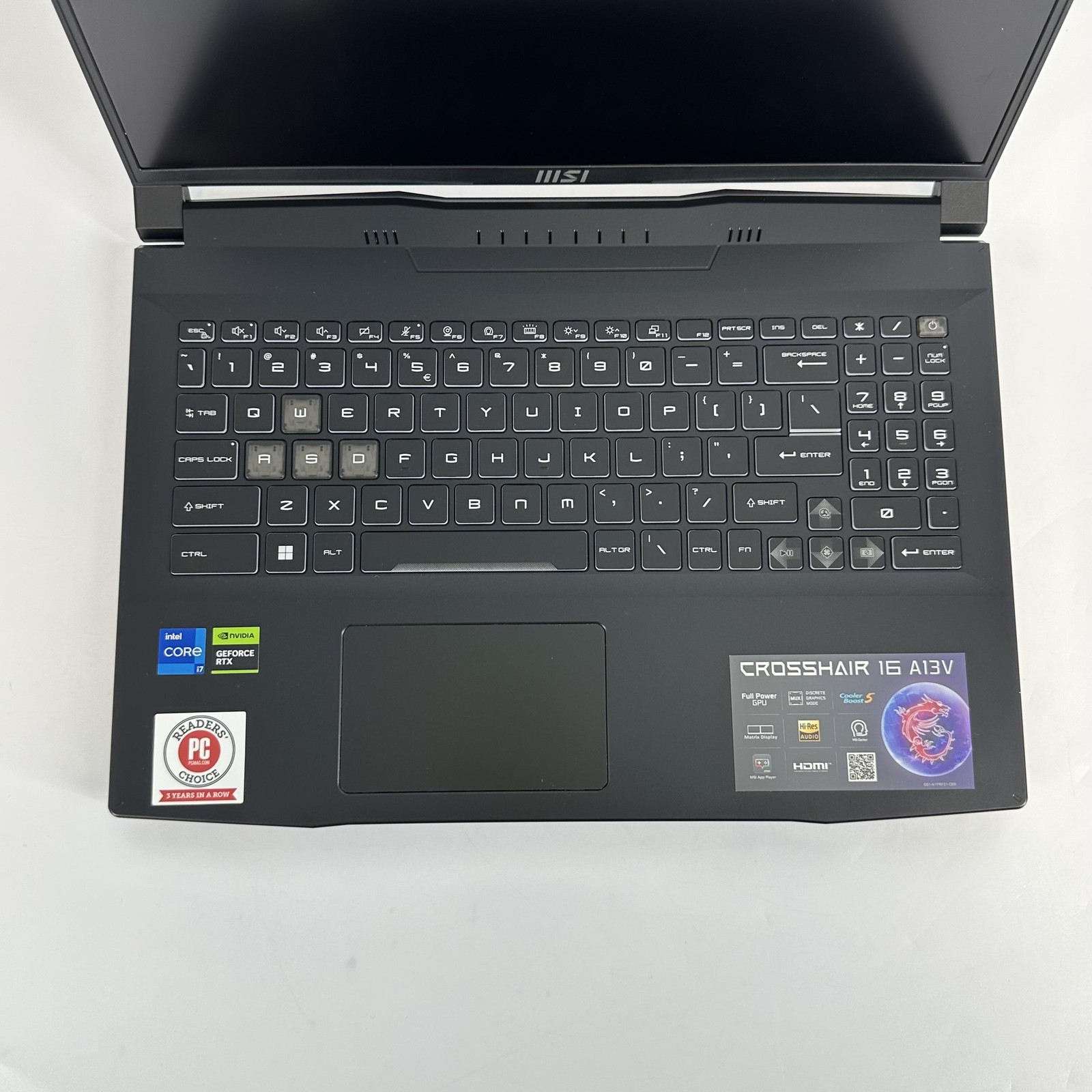 MSI Crosshair 16 FHD 2.4 GHz i7-13620H 16GB 1TB SSD NVIDIA RTX 4070 Excellent