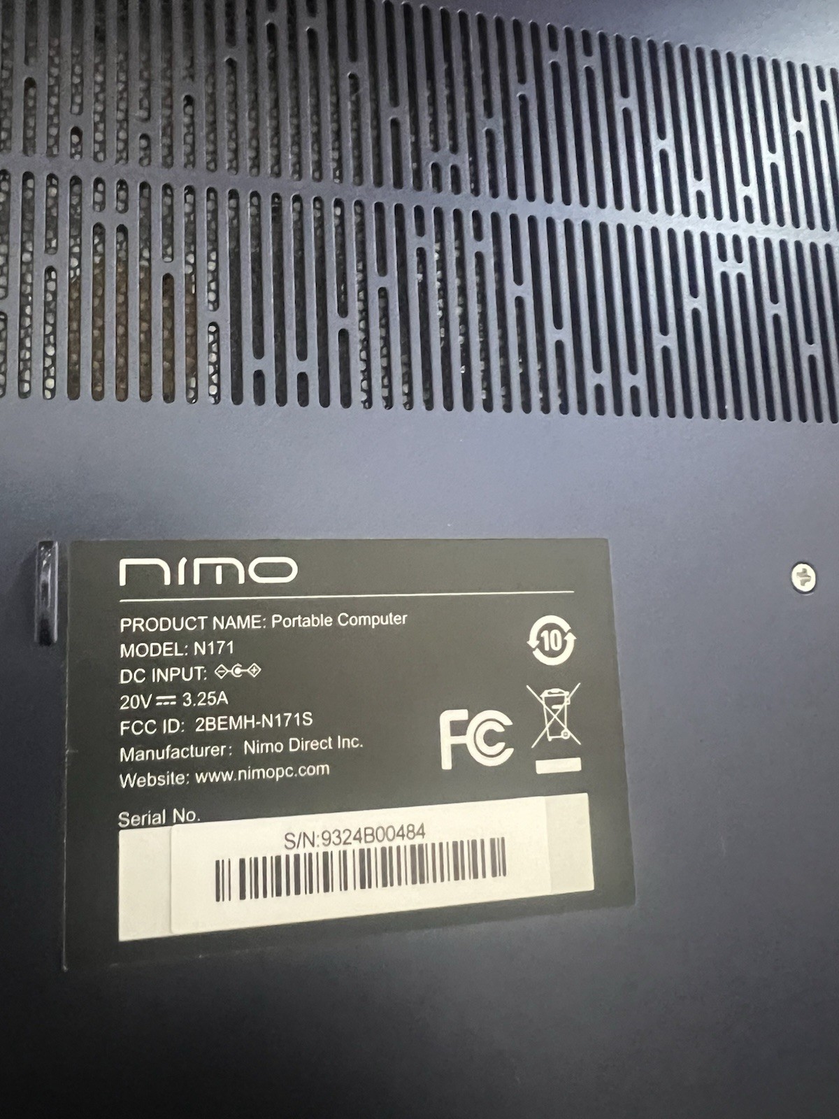 NIMO 17.3″ IPS FHD-Business-Laptop, Intel 6 i3-1215U 4gb RAM 500gb SSD Win11/u
