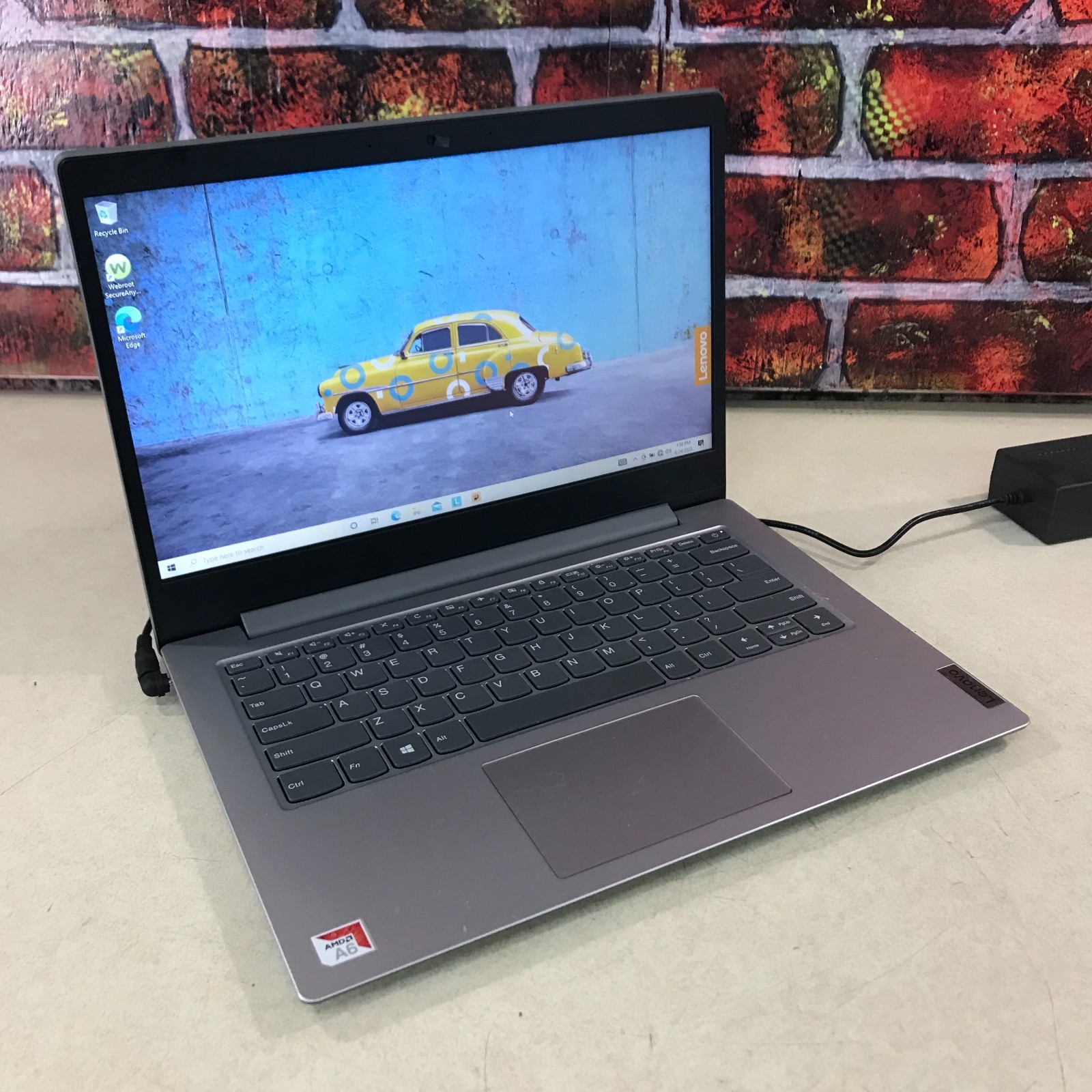 Lenovo IdeaPad Slim AMD A6-9220e 1.60GHz 4GB RAM 64GB EMMC w/Power (Windows 10)