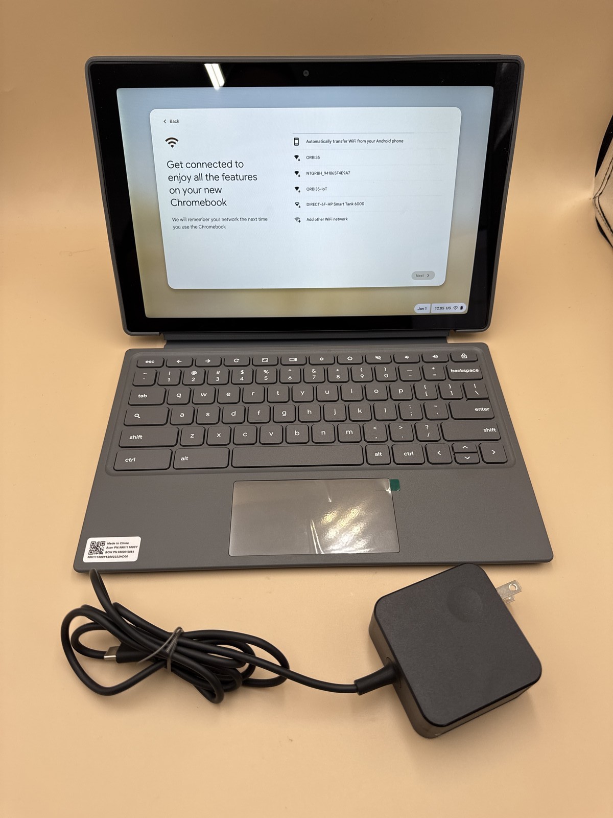 Acer Chromebook 311 D723N K3NR 2 in 1 10.95 Touch, MediaTek Kompanio 520