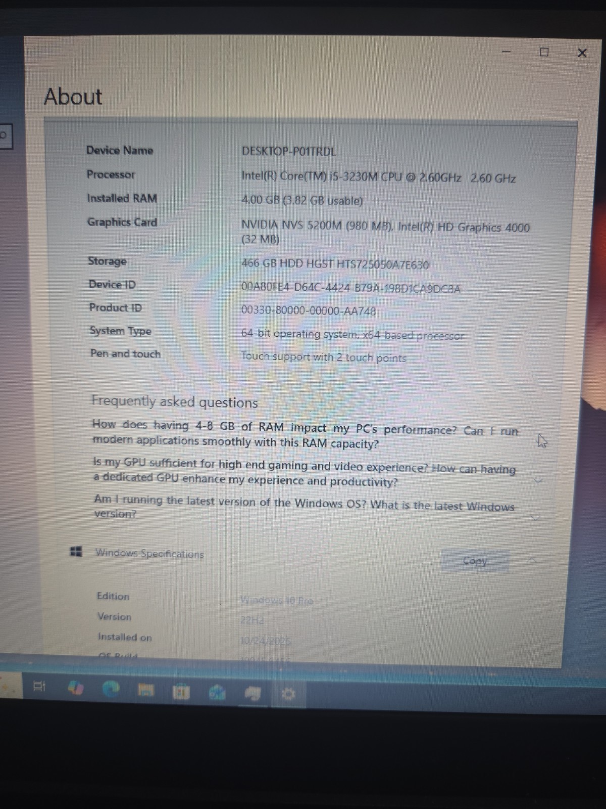 Lenovo ThinkPad T430s – Intel Core i5-3230M | 4GB RAM | 500GB HDD | NVIDIA NVS 5