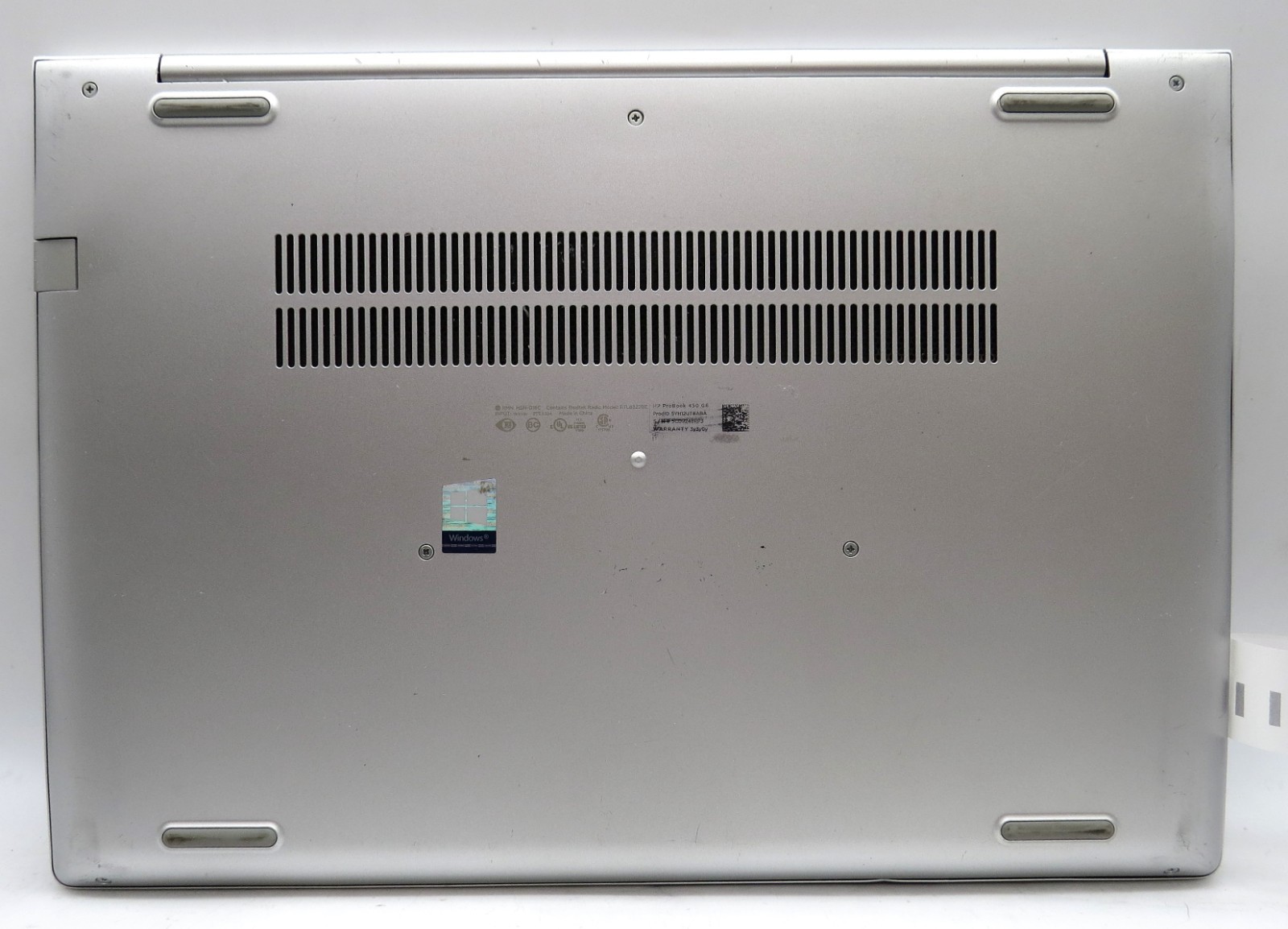 HP ProBook 450 G6 i7-8565U @ 1.8 GHz 8GB RAM 480GB & 256GB SSD MX130 No OS