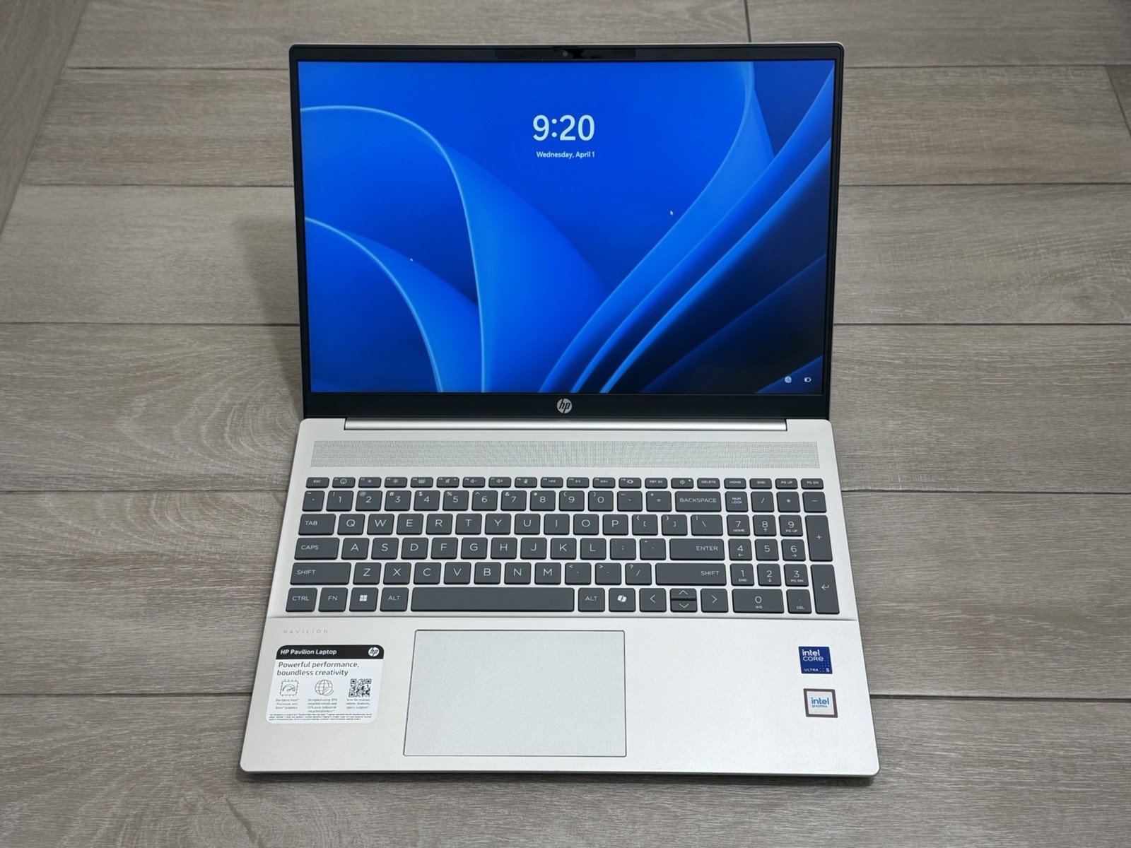 HP Pavilion 16-af0010nr 16″ Touch Laptop Core Ultra 5 125U 8GB RAM 512GB NVMe