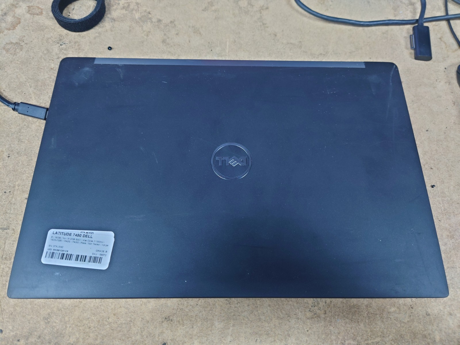 Dell Latitude 7480 14″ FHD i7-7600U 16GB RAM No Battery/OS/SSD