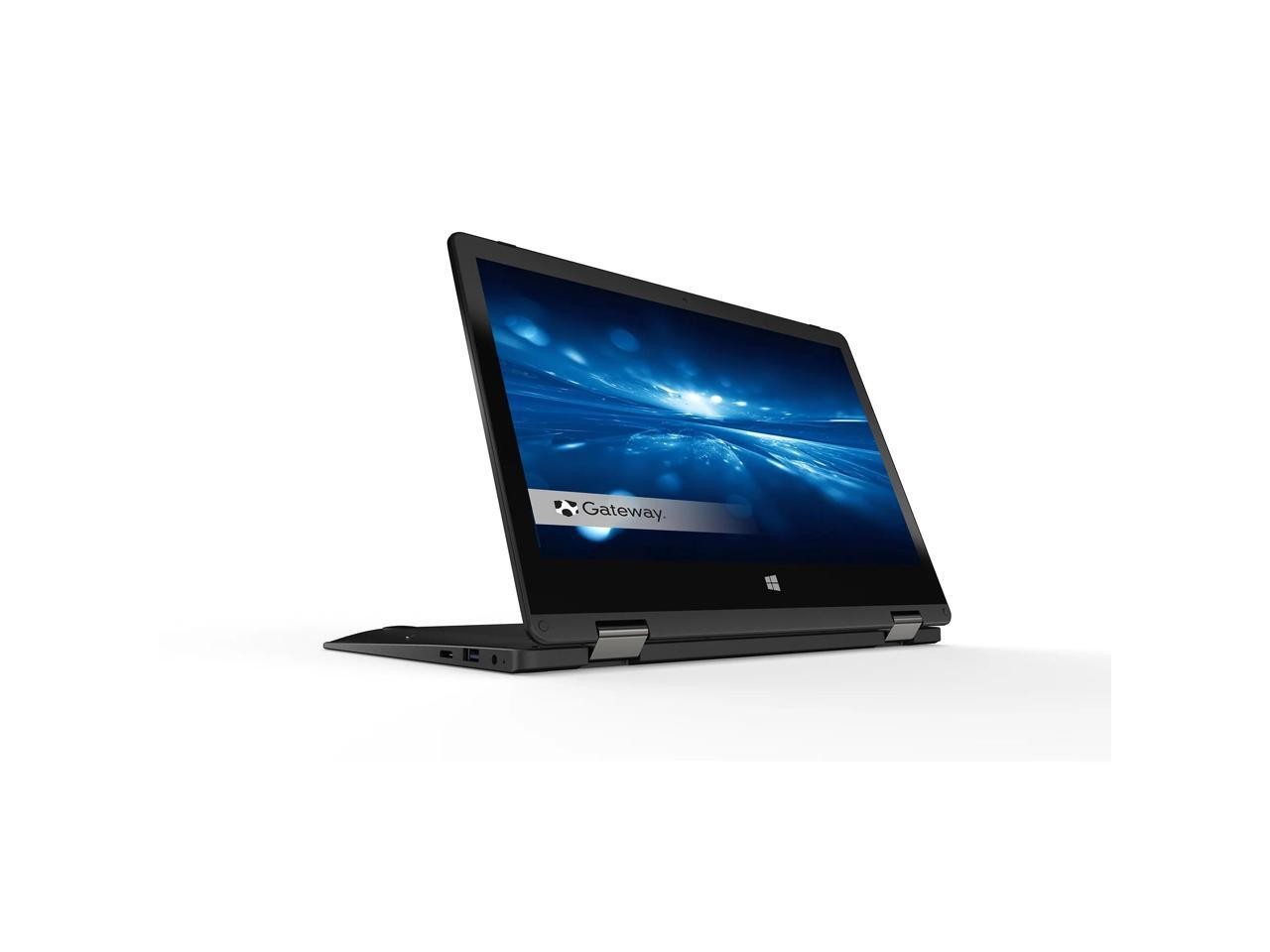 Gateway 2-in-1 Laptop Intel Celeron N4020 4GB RAM 64GB SSD 11.6″ HD Touch W10H
