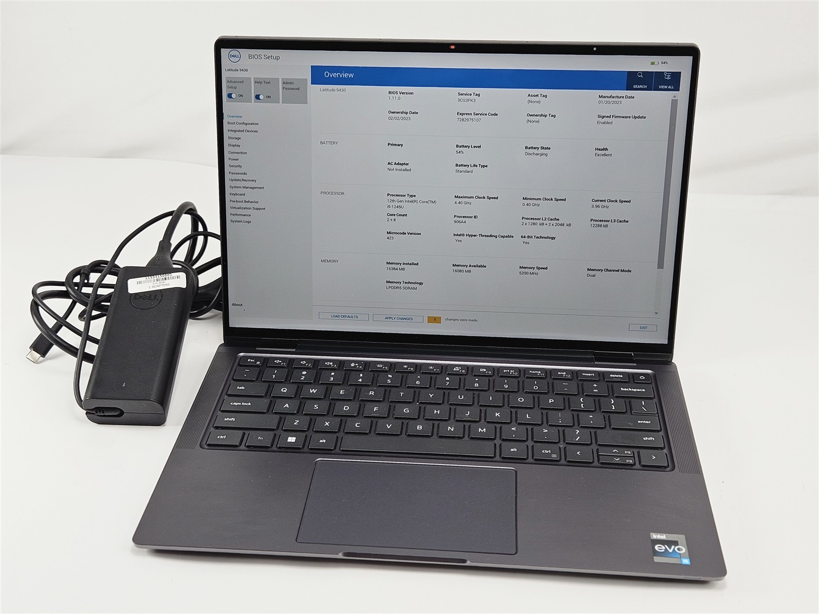 Dell Latitude 14″ 9430 2-in-1 Intel Core i5-1245U 16GB 256GB SSD QHD+