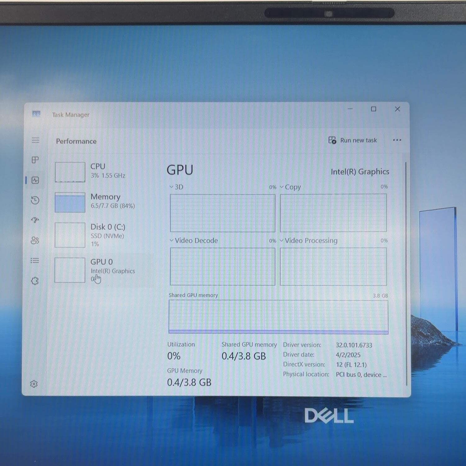 Dell Pro 16 PC16250 16″ Core 5 120U 1.4GHz 8GB RAM 512GB SSD