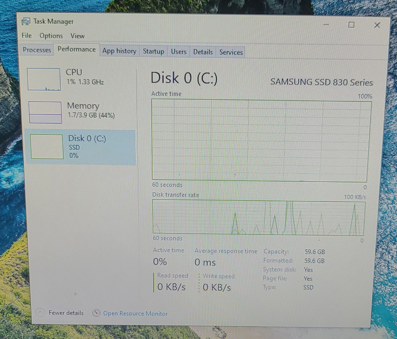 Dell Latitude E6410 14″, i5 M 520 CPU, 3.9GB RAM 60GB SSD Win10Home Good Battery
