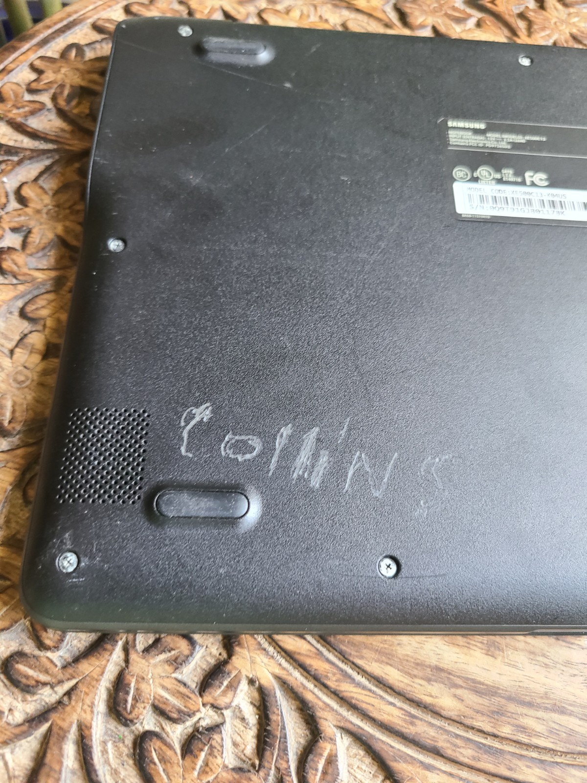 Samsung Chromebook 3 XE500C13 Broken Screen Powers On Parts Repair No Charger