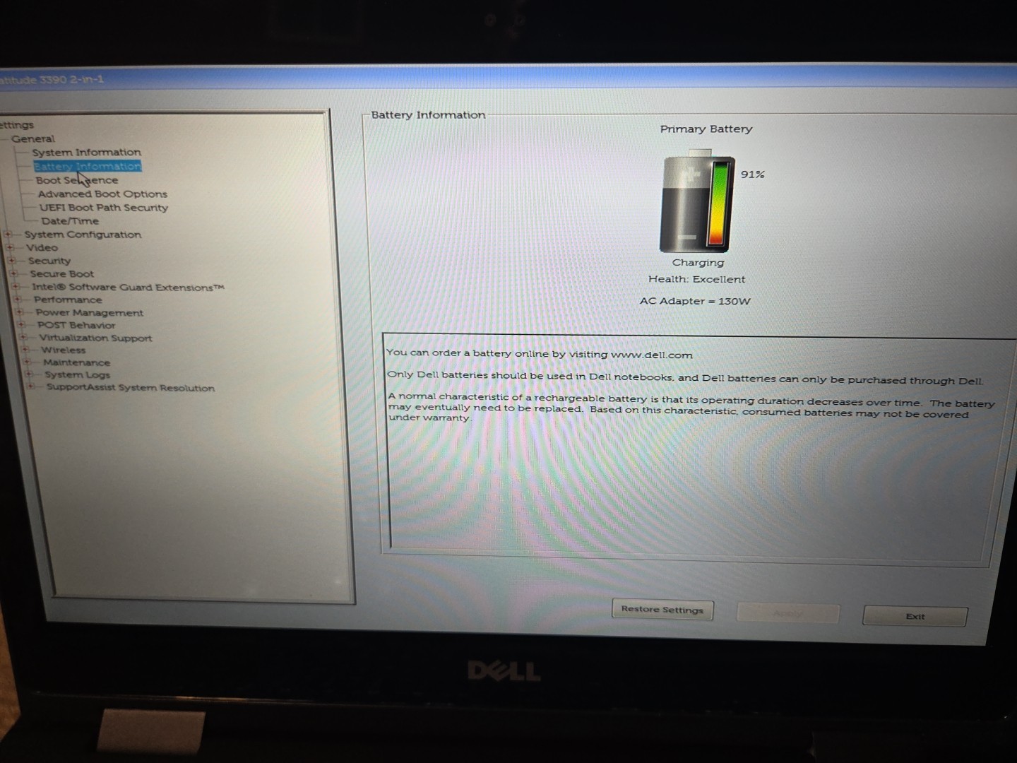 Dell Latitude 3390 2-in-1 i5-8250U 8GB RAM 256GB . Touchscreen