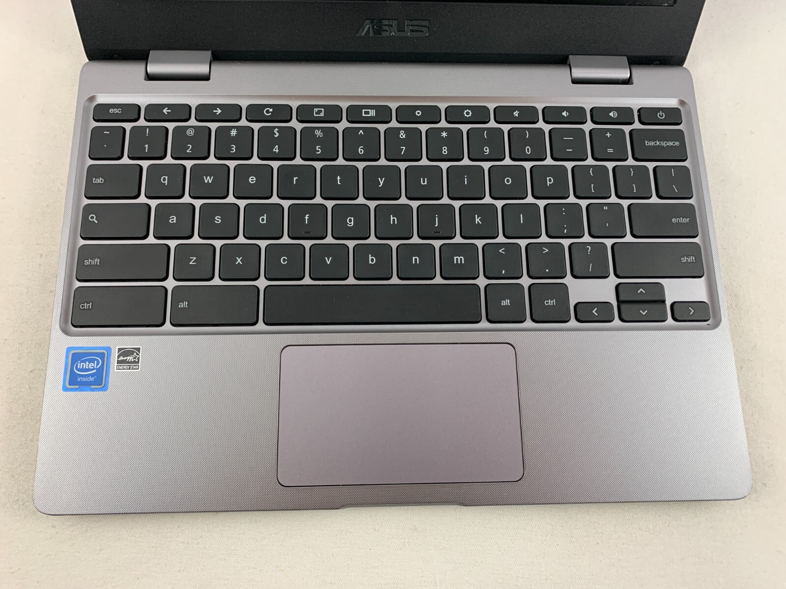 Asus C223N Grey Chromebook, 11.6 Screen, Intel Celeron N3350, 4GB RAM, TESTED 02