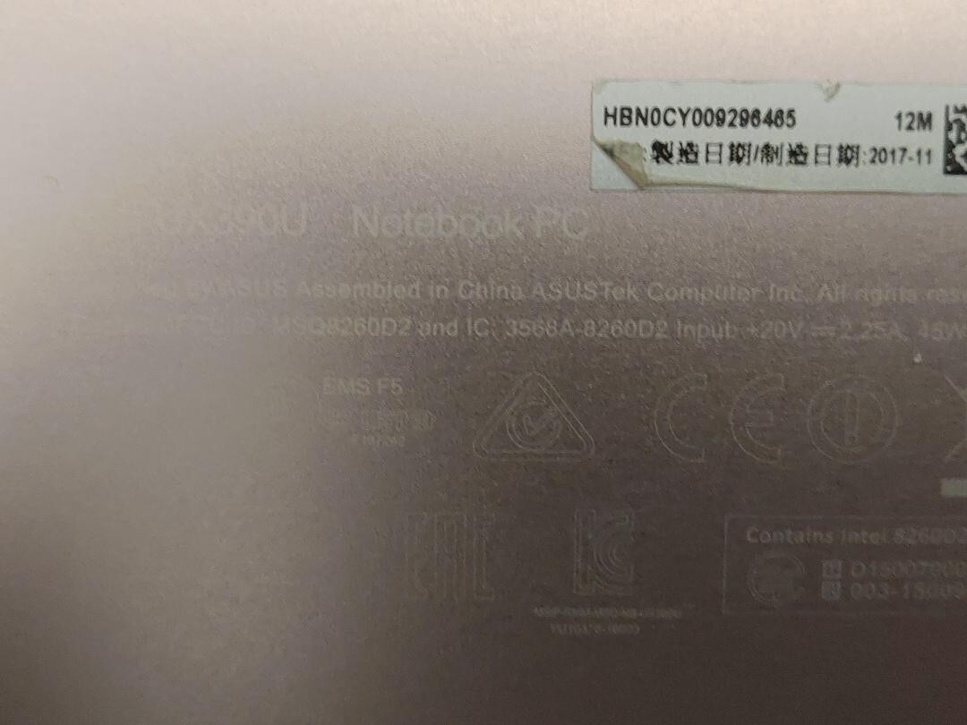 ASUS ZenBook 3 UX390UA UX390UA-GS074T Core i7-7500U Windows10 Notebook n144