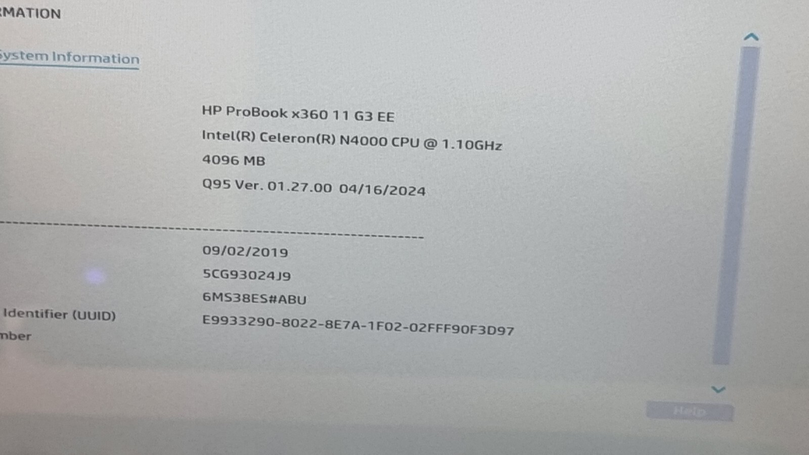 2-in-1 HP ProBook x360 11 G3 EE 11.6″ TOUCHSCREEN 128GB SSD 4GB TABLET LAPTOP