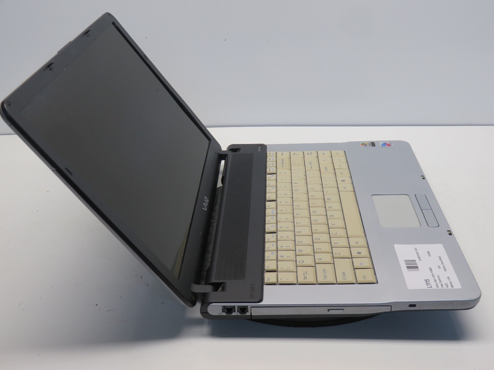 Sony Vaio VGN-FS980 Intel Centrino 512MB NO HDD No Batt
