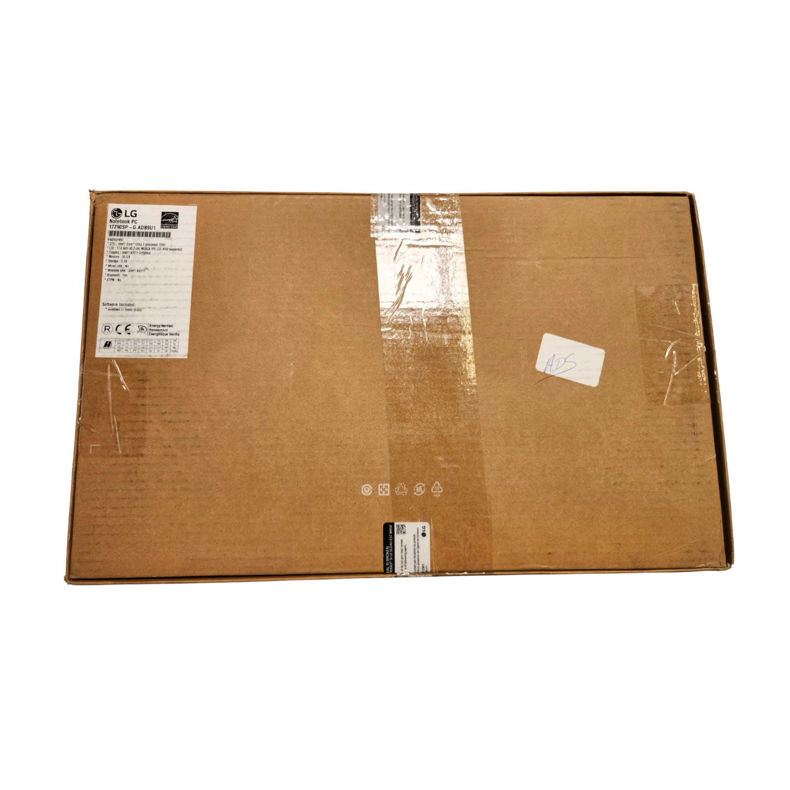 LG Gram Pro 17″ WQXGA Intel Ultra 7 32GB RAM 2TB SSD Win 11 Home, Black