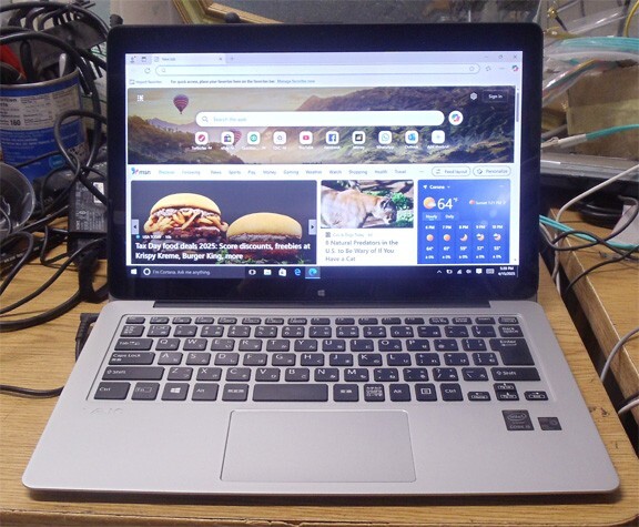 Sony Vaioflip VJZ13A i5 2.7G 16Gb ram 500Gb ssd, touch sceeen 2560×1440 QHD,