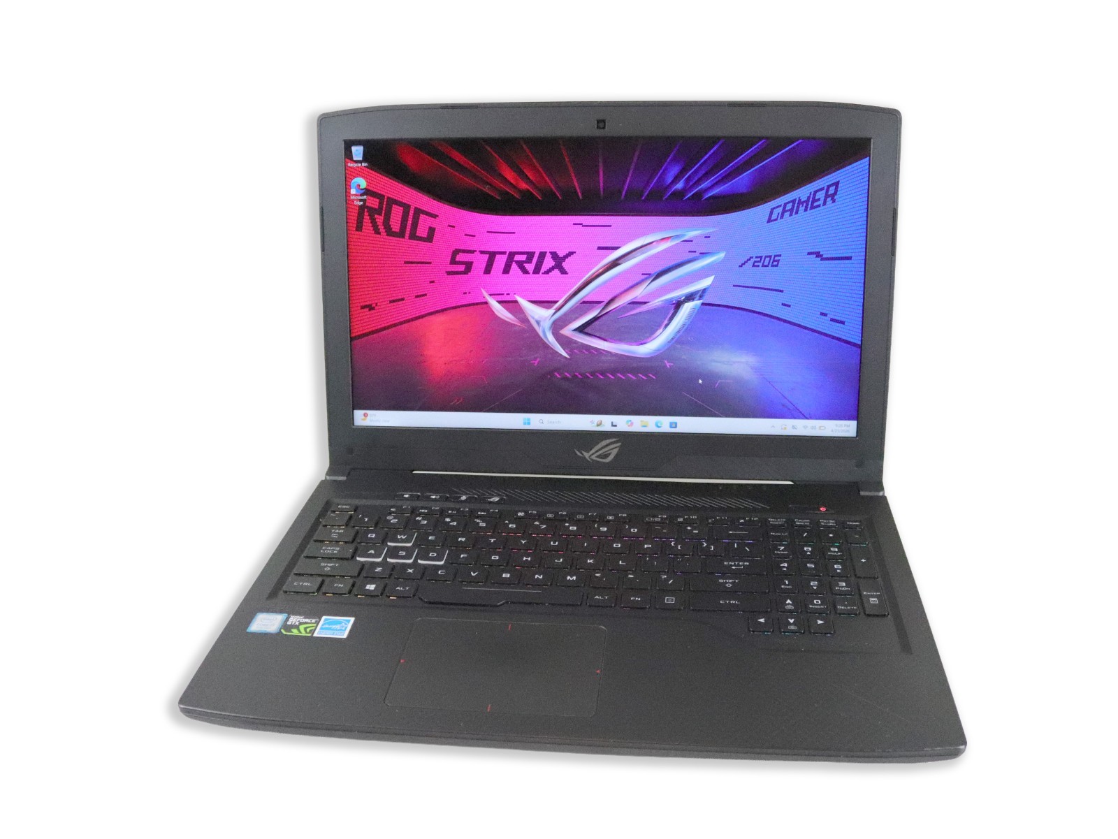ASUS STRIX GL503GE 15.6″ Laptop i7-8750H 16GB RAM 256GB SSD + 1TB HDD GTX 1050Ti