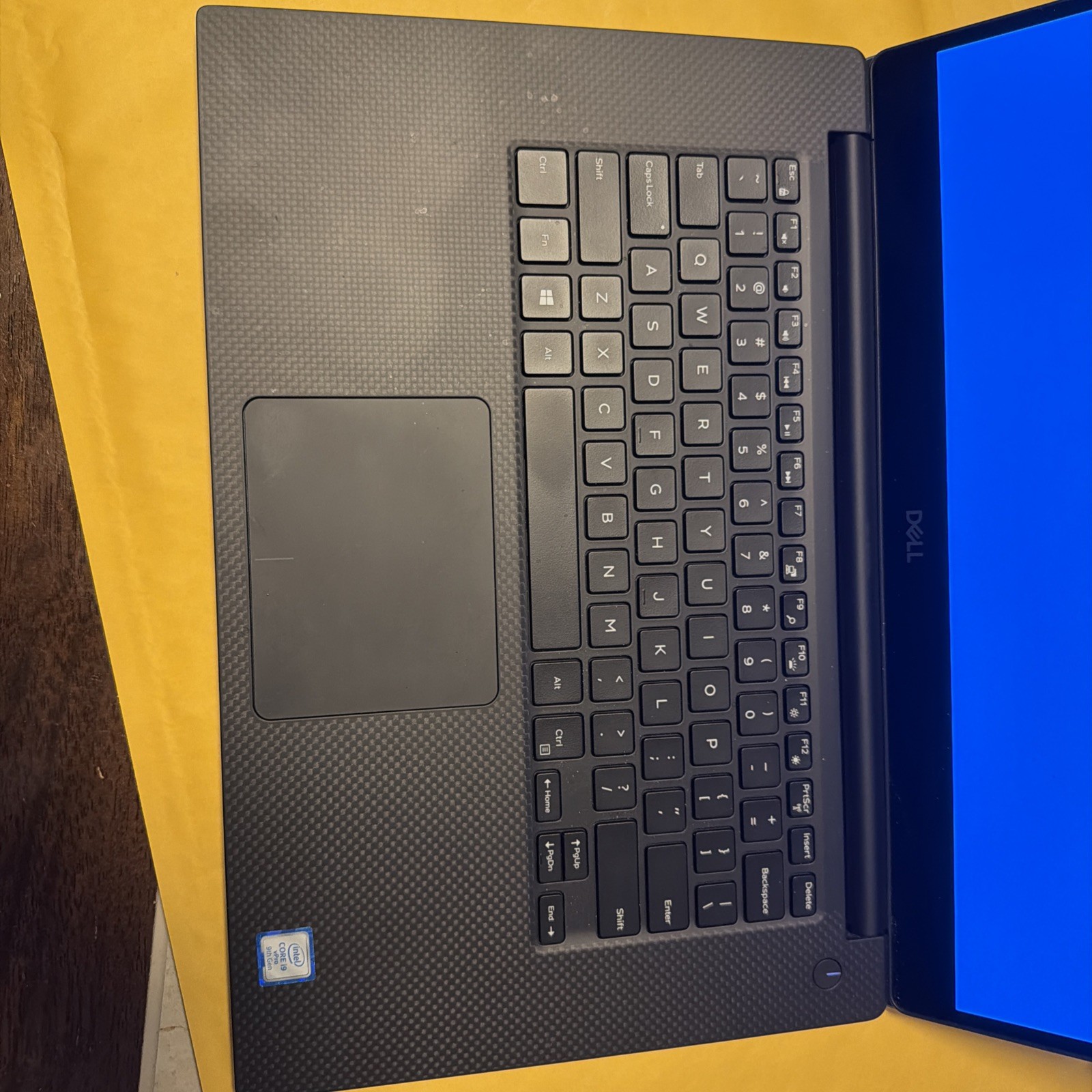 Dell Precision 5540 15.6” 512gb SSD Intel Core i9 9th 32GB RAM NO AC Adapter
