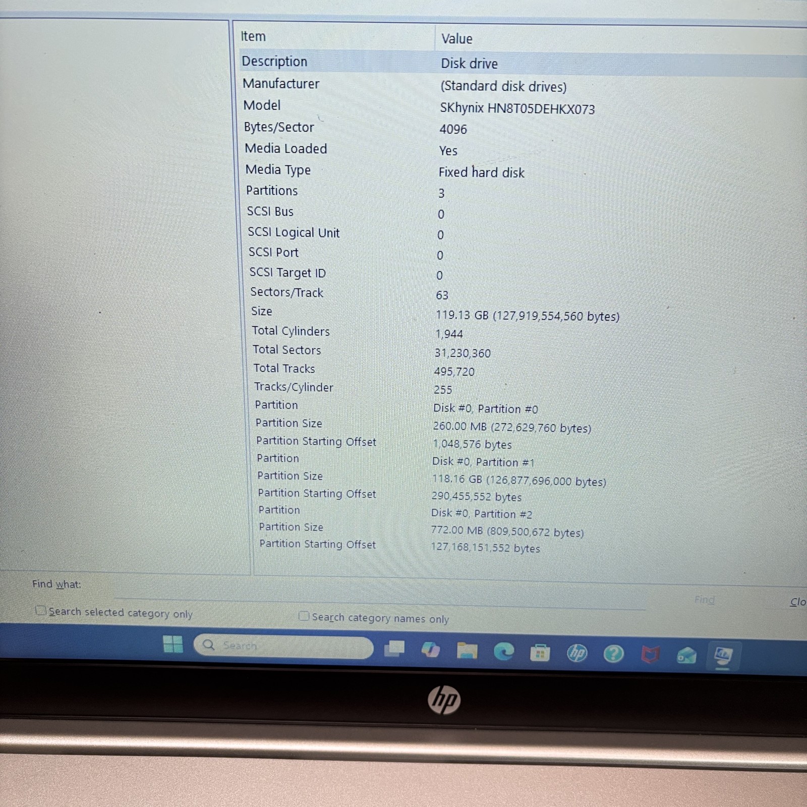 HP 15-fd0113x Windows 11 Core i3-N305 1.8GHz 8GB RAM 128GB SSD Laptop 15.6″