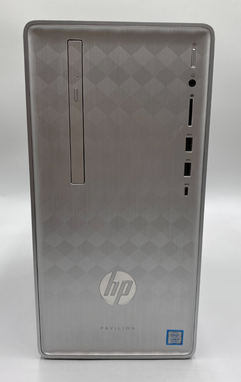 HP PAVILION DESKTOP i3-8100 3.6GHz 1.128TB SSD 8GB DDR4 Good Condition