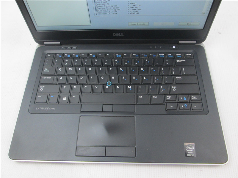 Dell Latitude E7470 Laptop i7-4600U 2.1GHz 8GB No SSD Win 8 Pro COA Grade C