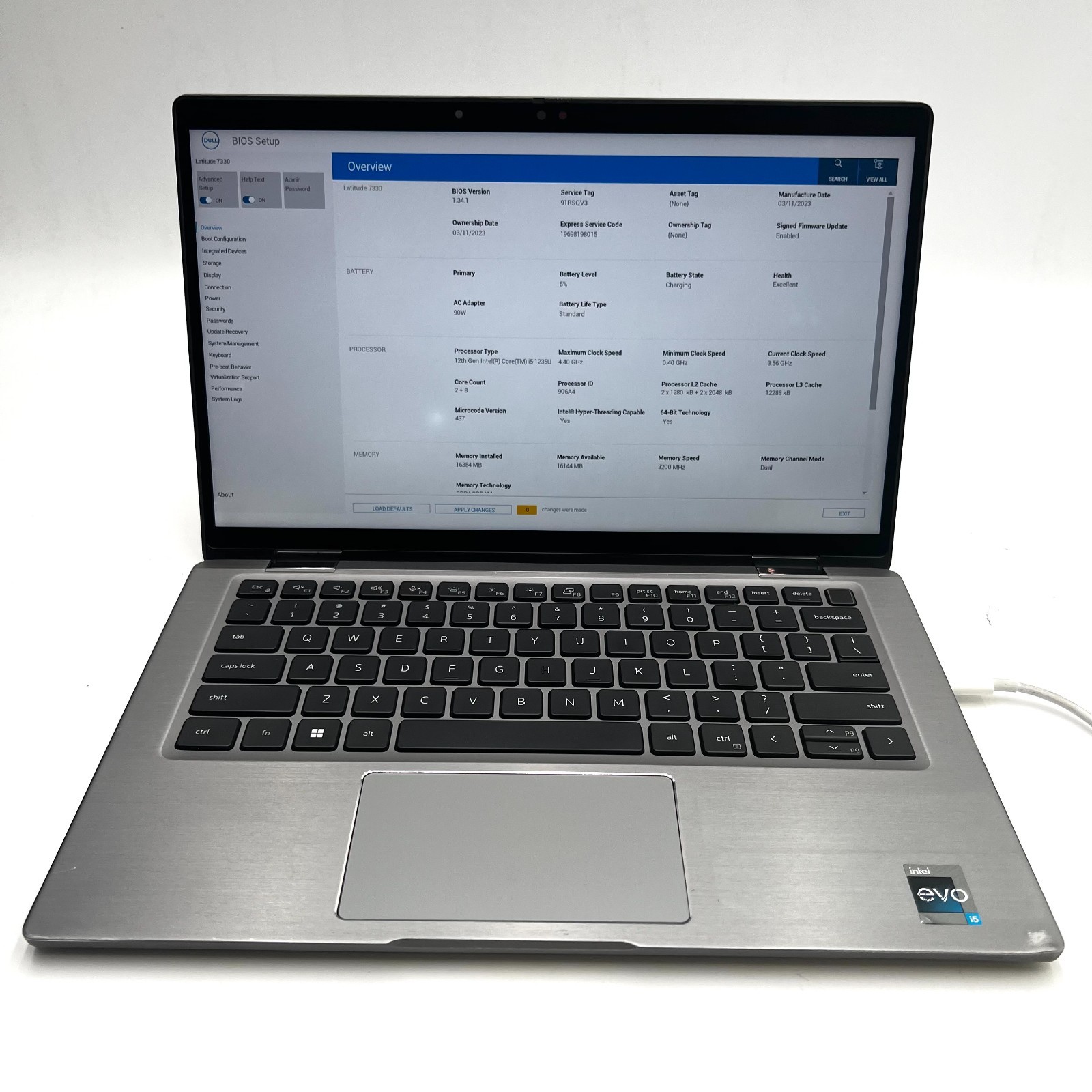 Dell Latitude 7330 13″ Touch i5-1235U 16GB RAM 256GB SSD No OS | TESTED USED